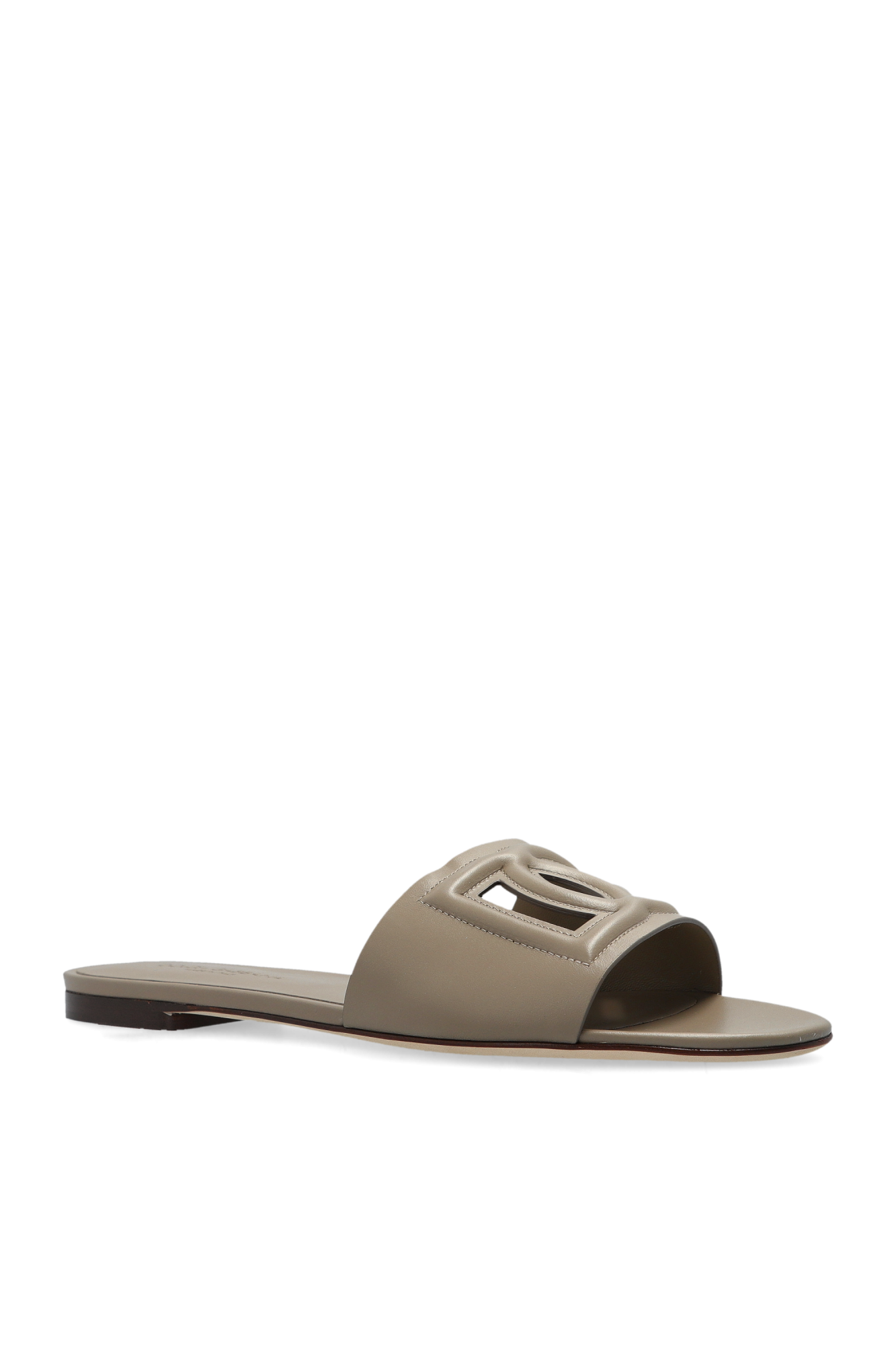 選ぶなら flip-flops Leather Gabbana & Dolce with Shoes Women's | logo バッグ